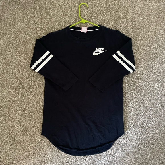 Nike ‘Just Do It’ Womens 3/4 Sleeve Shirt - Picture 1 of 7